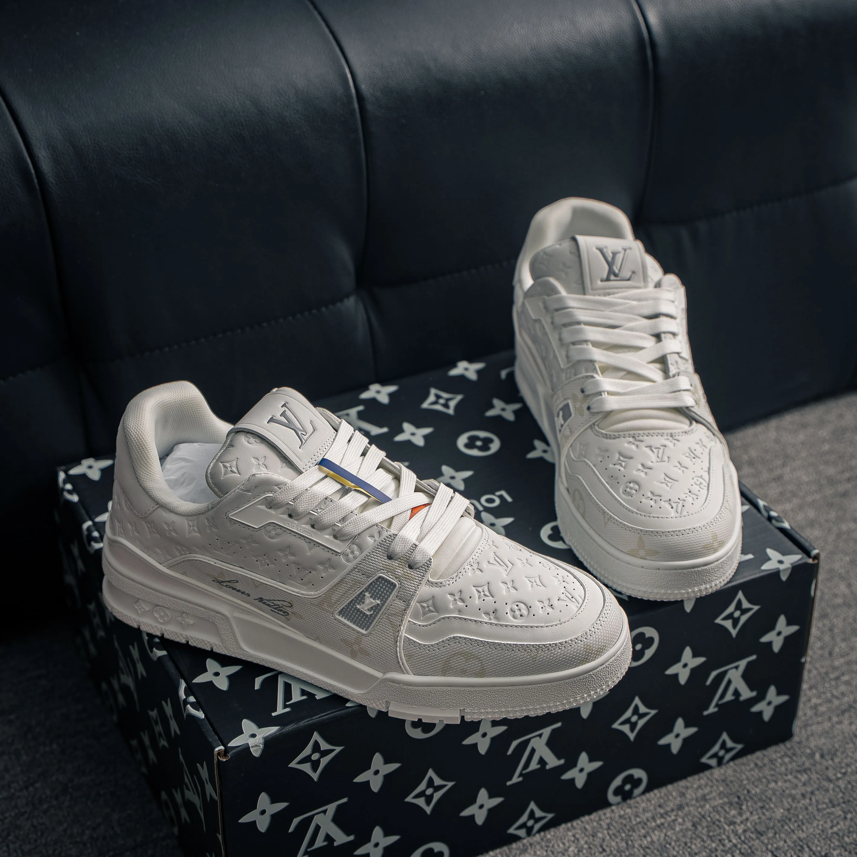 【YS 】 Premium LOUIS VUITTON LV Trainer ✦ ，Shoes ✦ 、 、 ✦ ✦